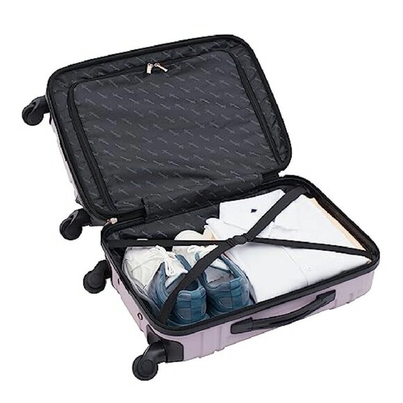 20-Inch Hardside Carry-On Luggage with USB Port & Cup Holder - Picture 7 of 7